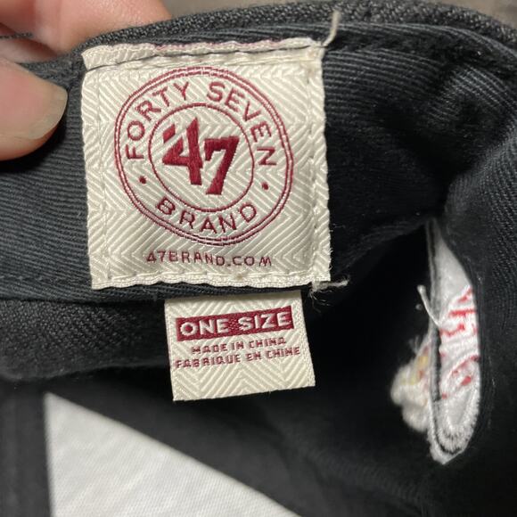 Miami Heat Glowdown Snapback Hat NBA 47 Brand Hardwood Classics Big Logo - Picture 11 of 12